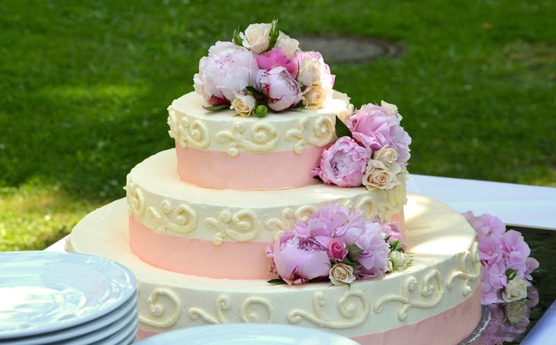 Whimsical Charm Wedding Cake